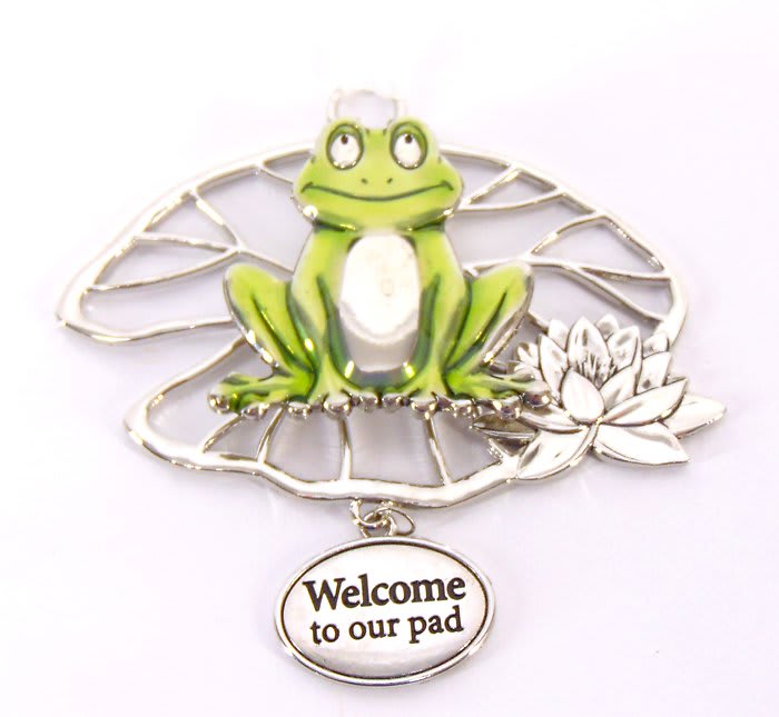 Welcome to Our Pad, Frog Ornament