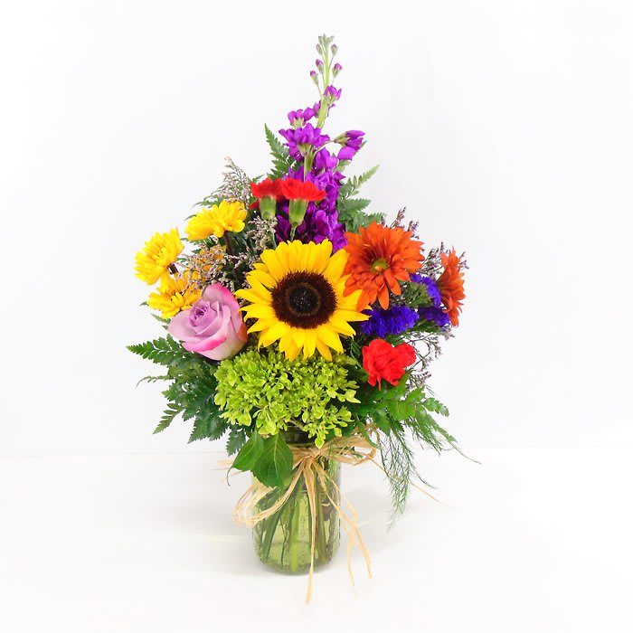 Country Blooms Sunflower Flower Bouquet