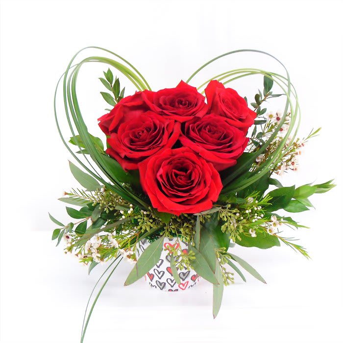 From the Heart Flower Bouquet