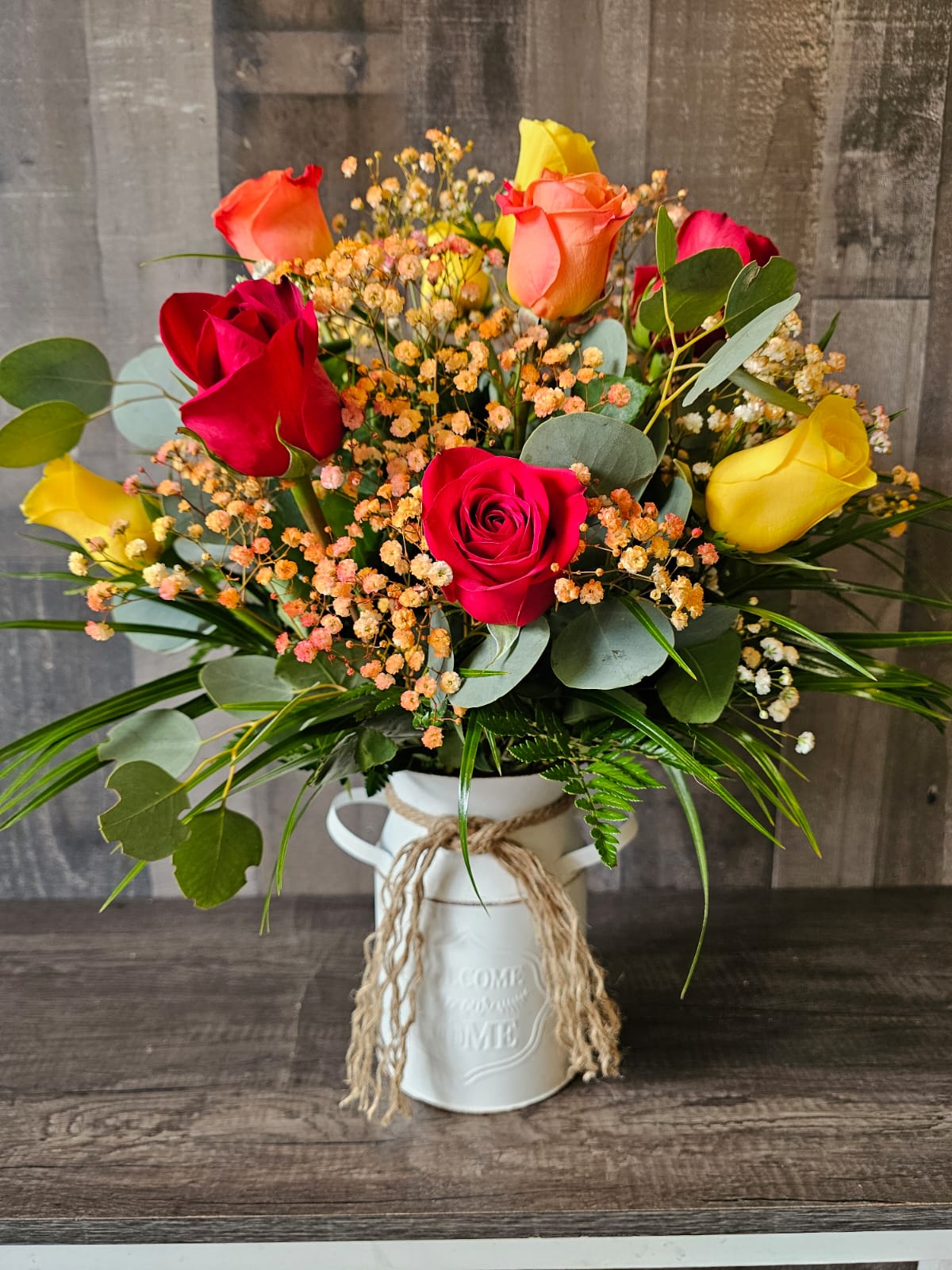 Mama's Flower Pitcher Flower Bouquet