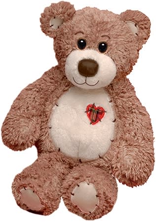 Tender Teddy 10" Flower Bouquet