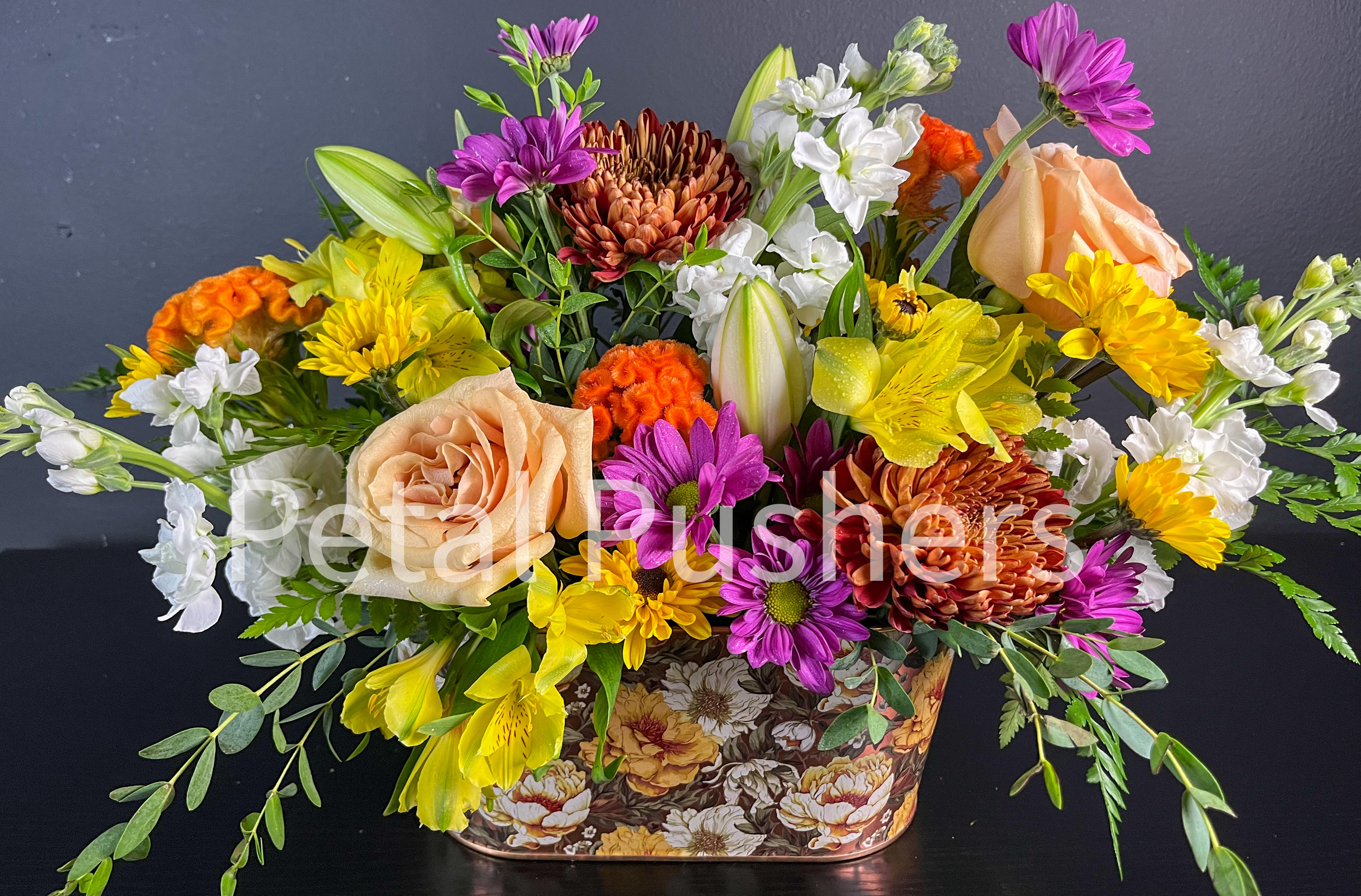Fall Leaves Flower Bouquet