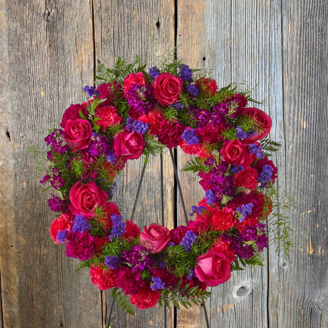 Calming Colors Wreath