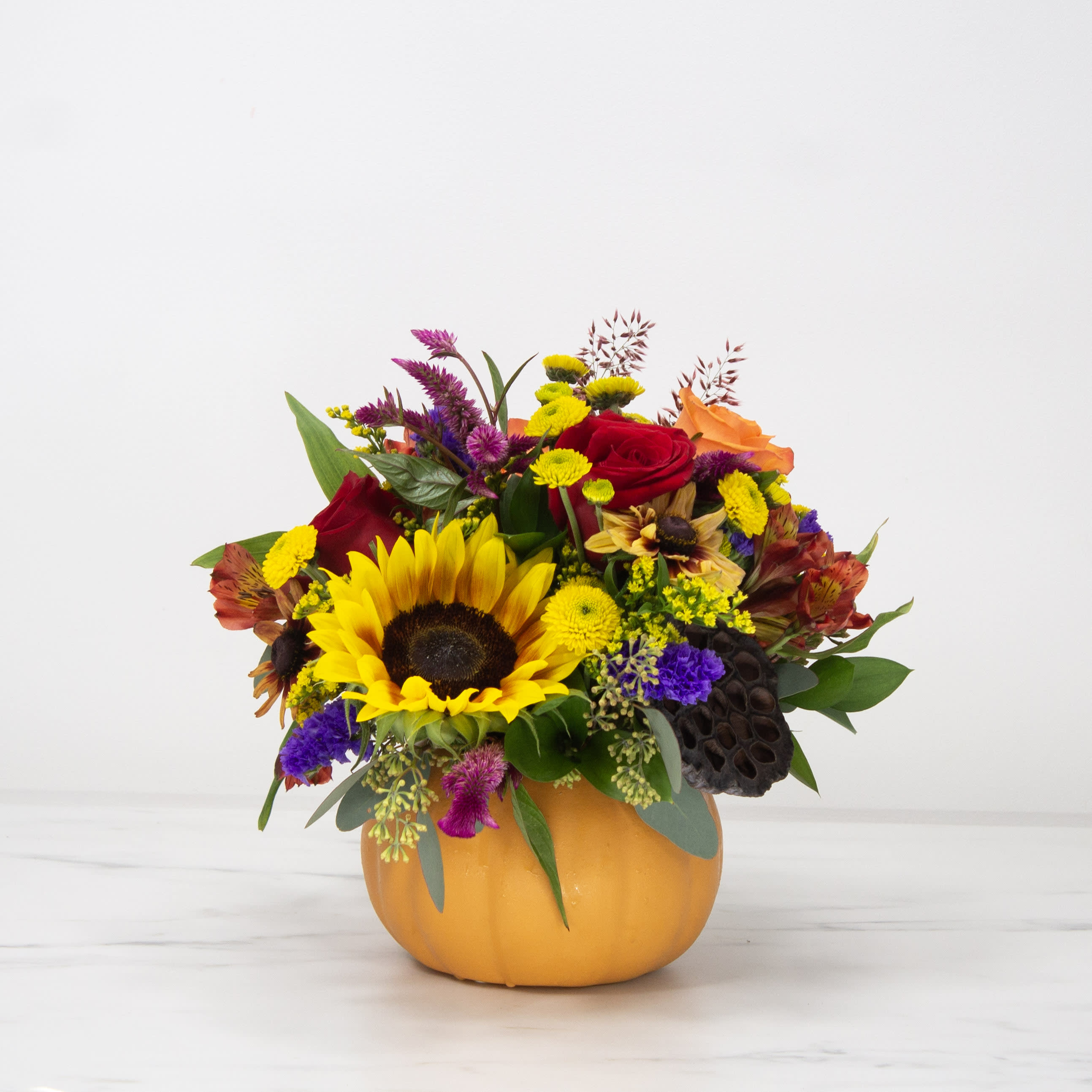 Pumpkin Spice Flower Bouquet