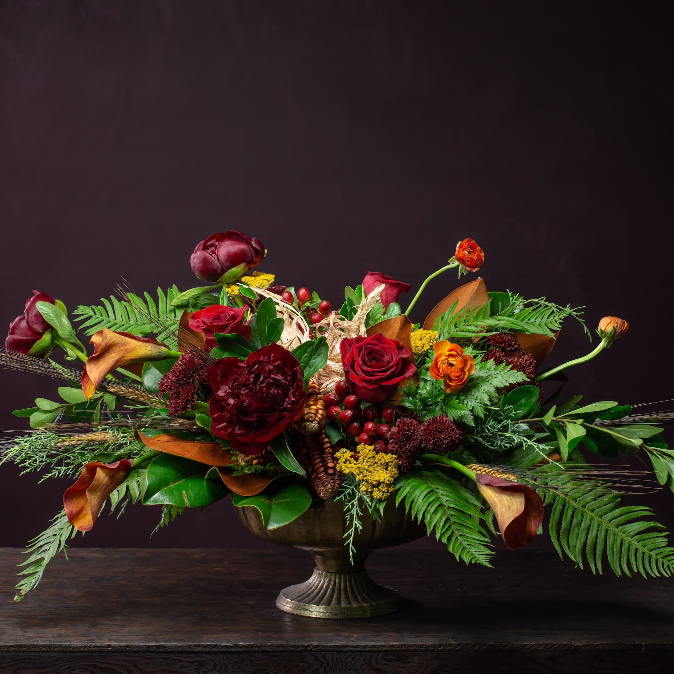 Fall Forest Flower Bouquet