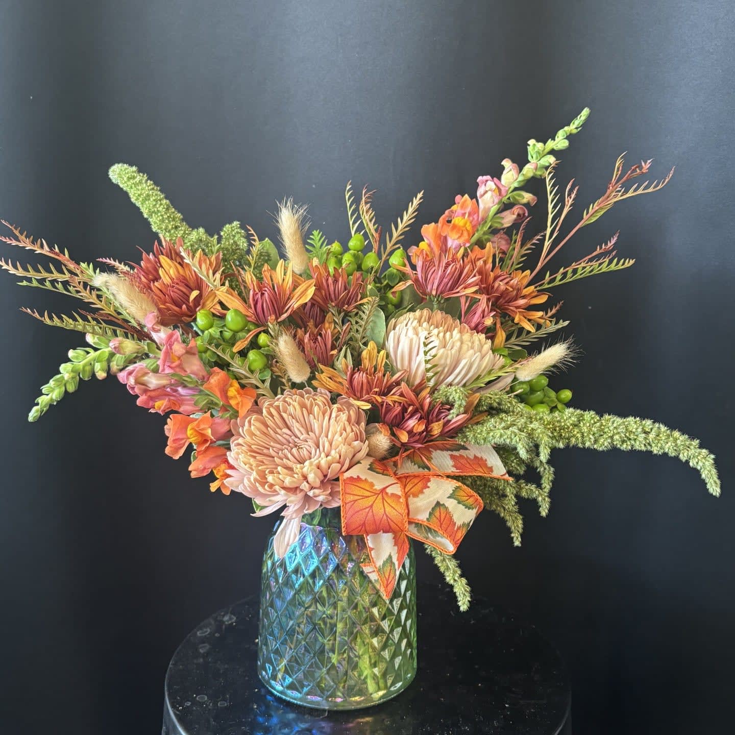 Burst of Autumn Flower Bouquet