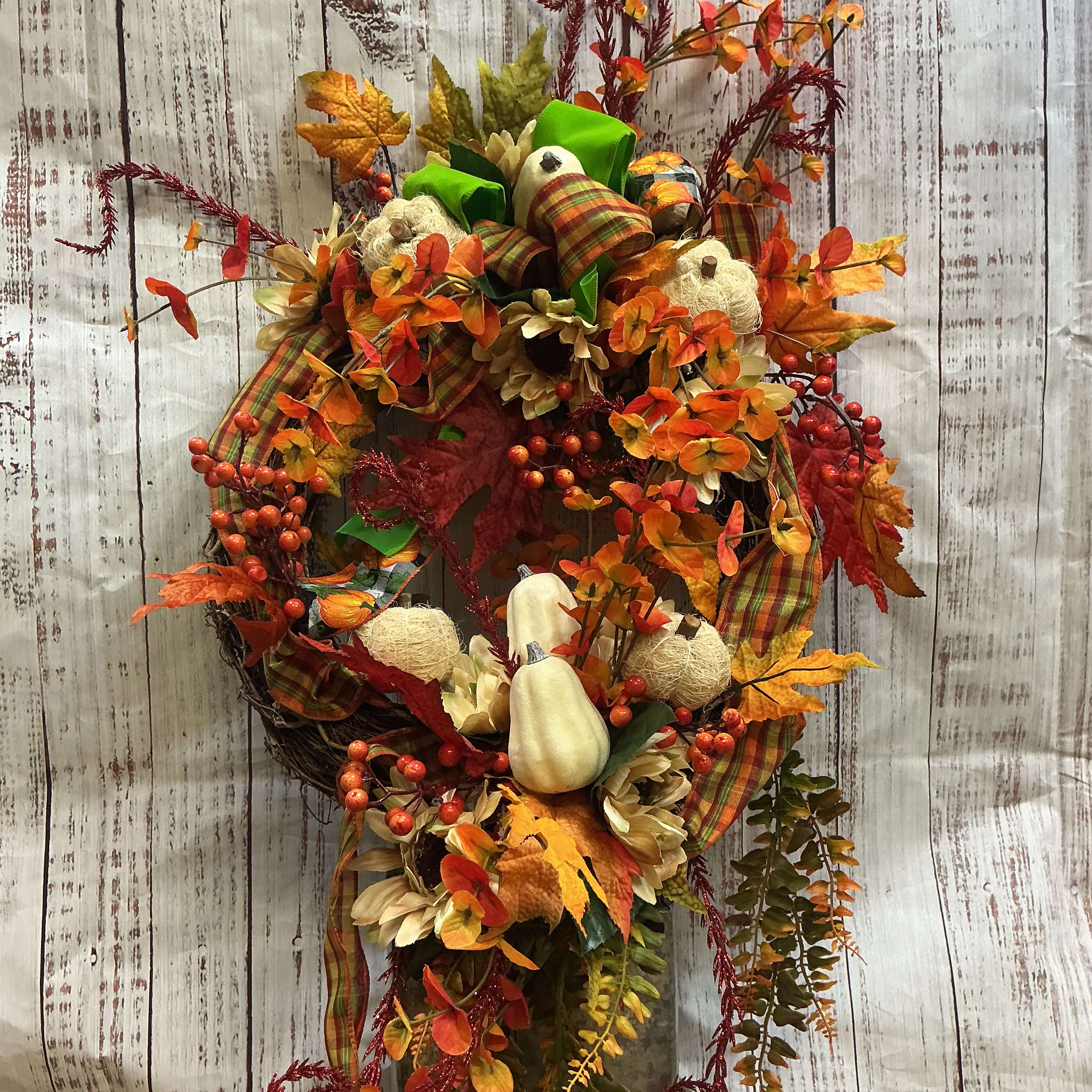 Autumn  wreath (SILK)