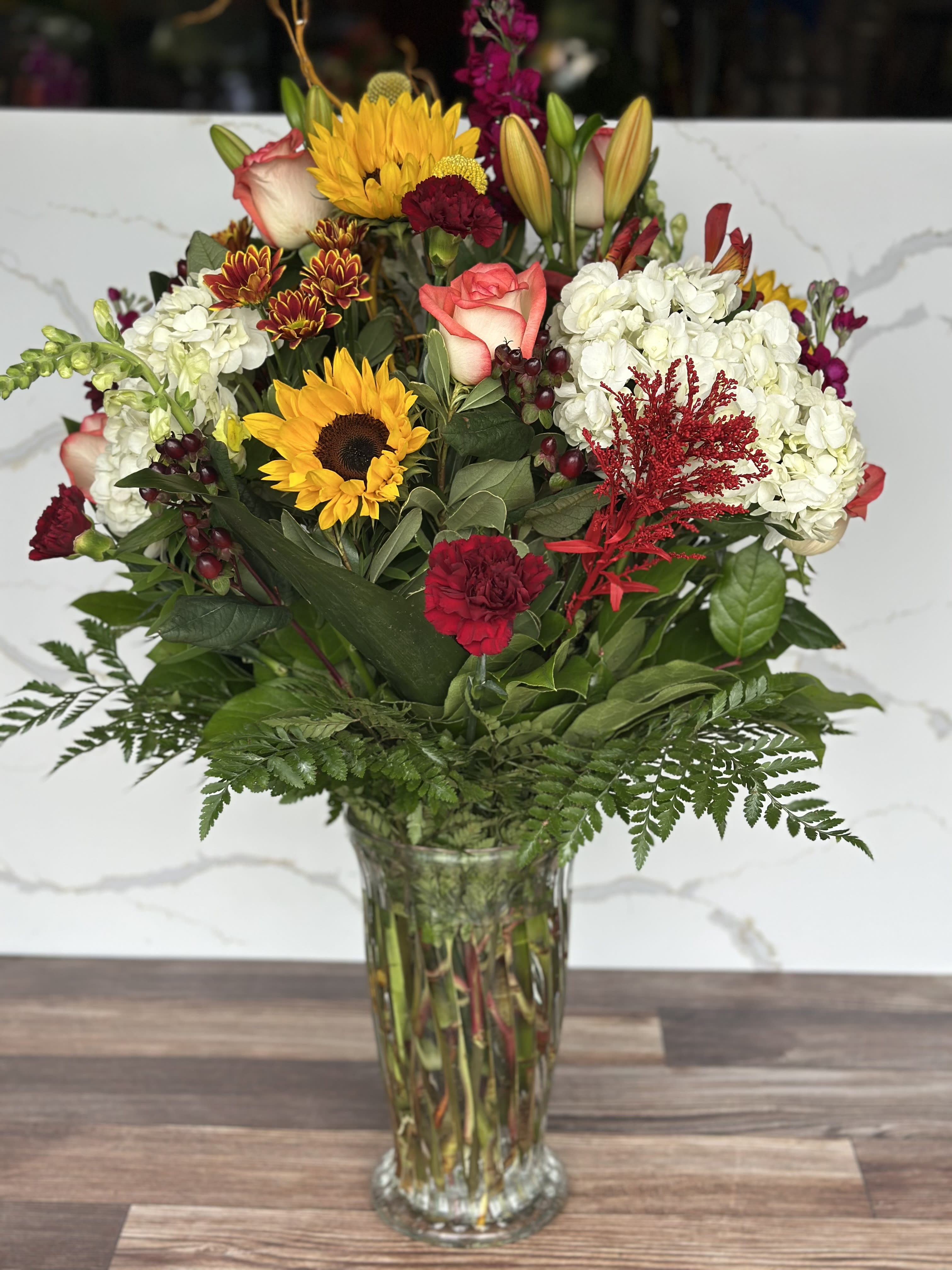 Everyday Counts Mix Vase Flower Bouquet