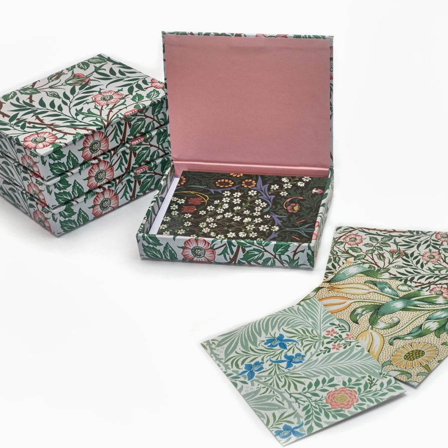 William Morris Keepsake Boxed Notecards Flower Bouquet