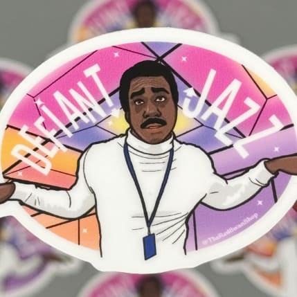 Defiant Jazz Severance Sticker