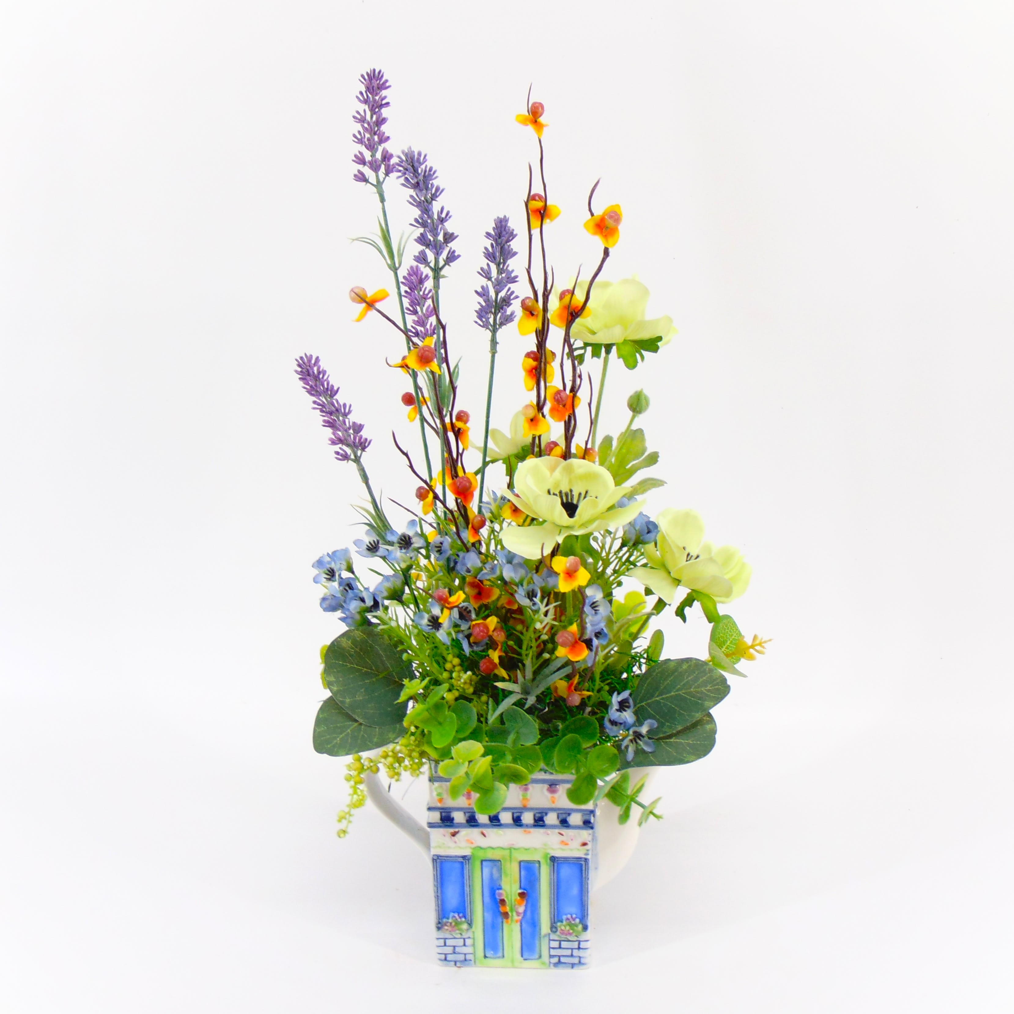 Doodles Teapot Silk Design