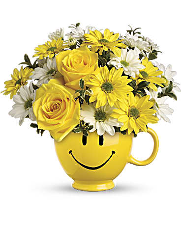 Teleflora’s Be Happy Bouquet Flower Bouquet