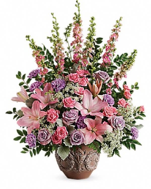 Blushing Bounty Flower Bouquet