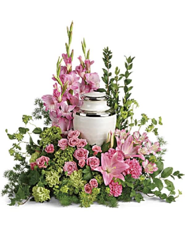 Sanctimonious Cremation Tribute Flower Bouquet