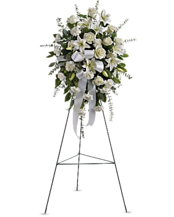 Teleflora’s Sentiments of Serenity Flower Bouquet