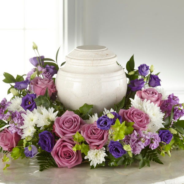 Blooming Sympathy Cremation Adornment Flower Bouquet