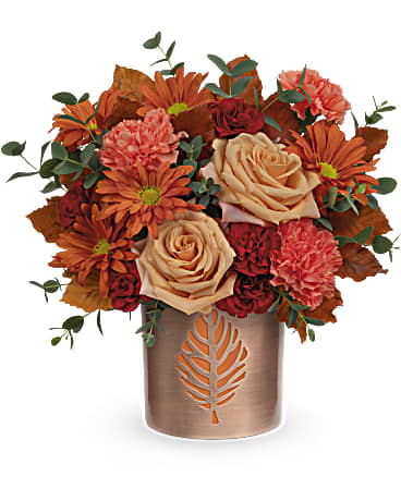 Teleflora’s Lovely Leaves Bouquet