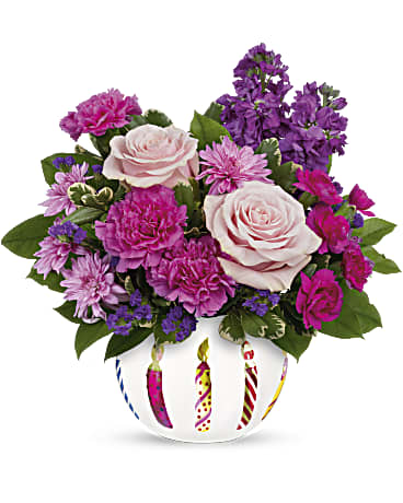 Birthday Greetings Bouquet Flower Bouquet