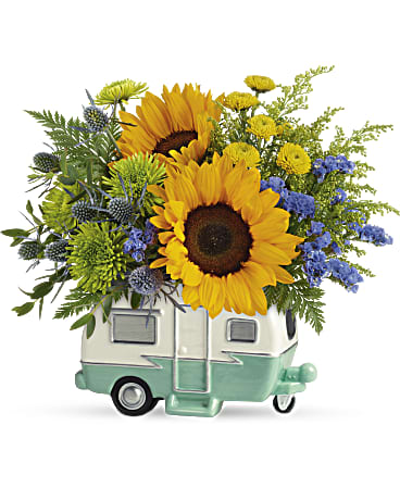 Retro Road Tripper Bouquet Flower Bouquet