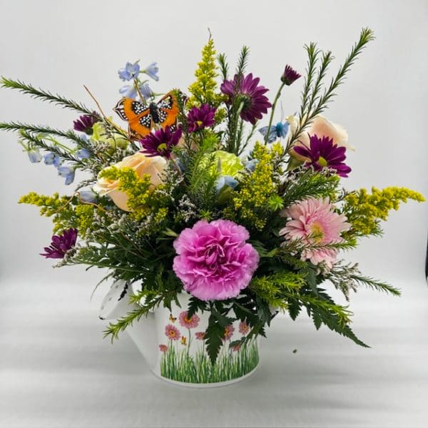 Butterfly Garden Flower Bouquet