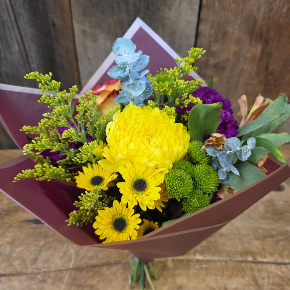 Judy's Wrapped Bouquet 1