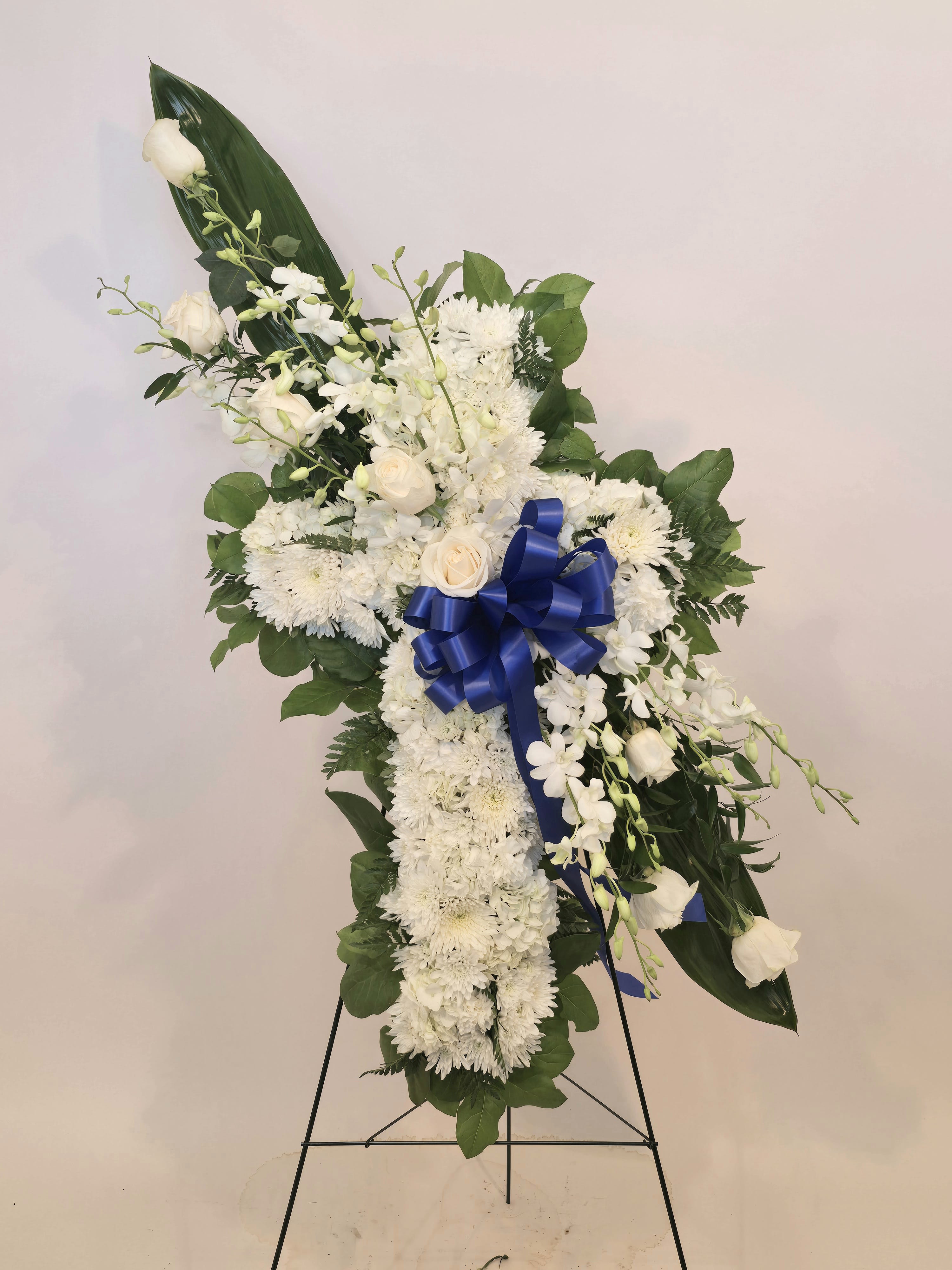 ROSES AND ORCHID CROSS