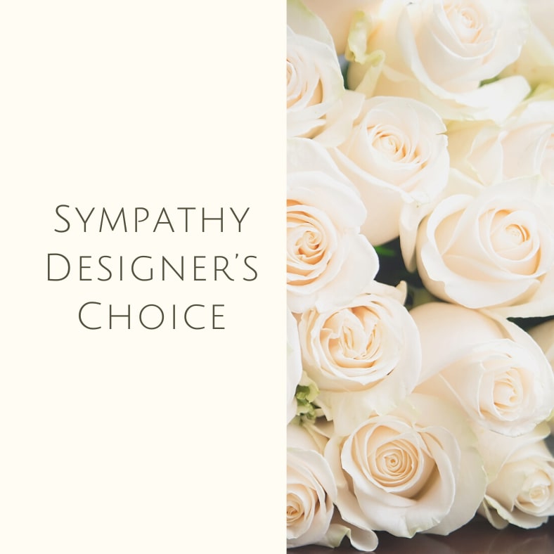 Designer's Choice Sympathy Arrangement Flower Bouquet
