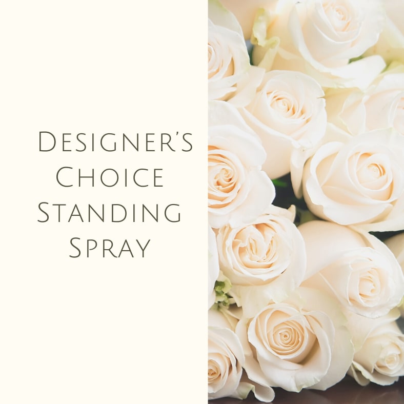 Designer's Choice Standing Spray Flower Bouquet