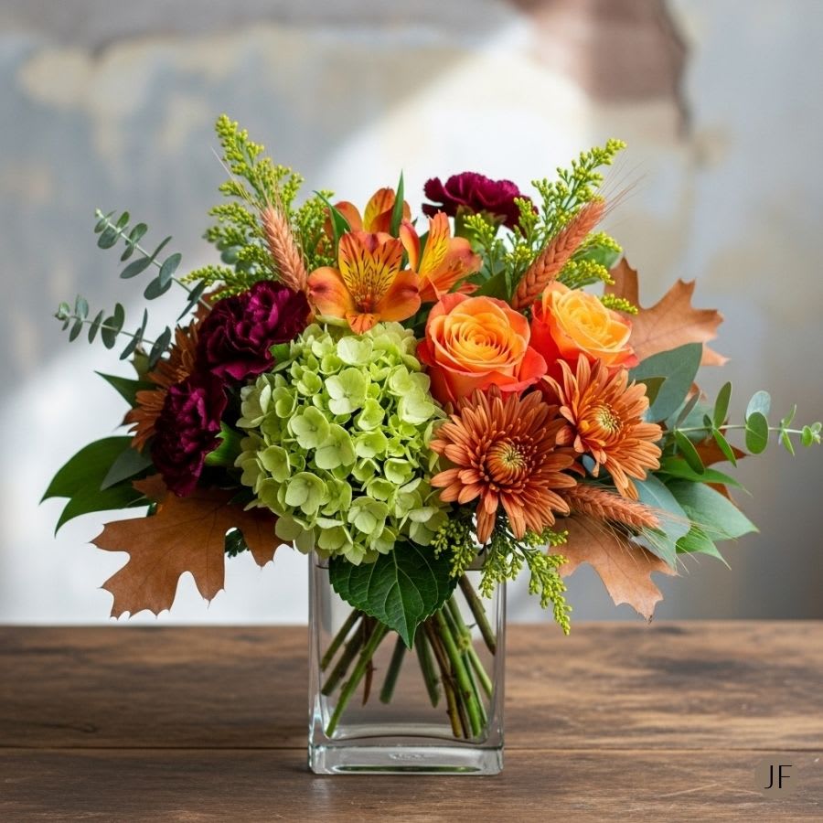 Autumn Spice - Autumn Flowers Flower Bouquet