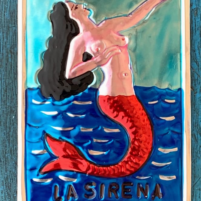 Xl Sirena Loteria Tin Orn., Mexico