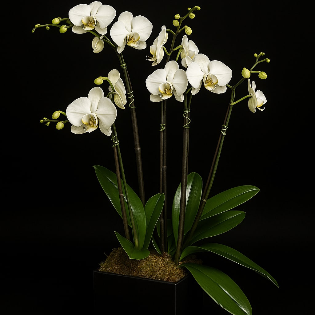 Five Orchid Planter