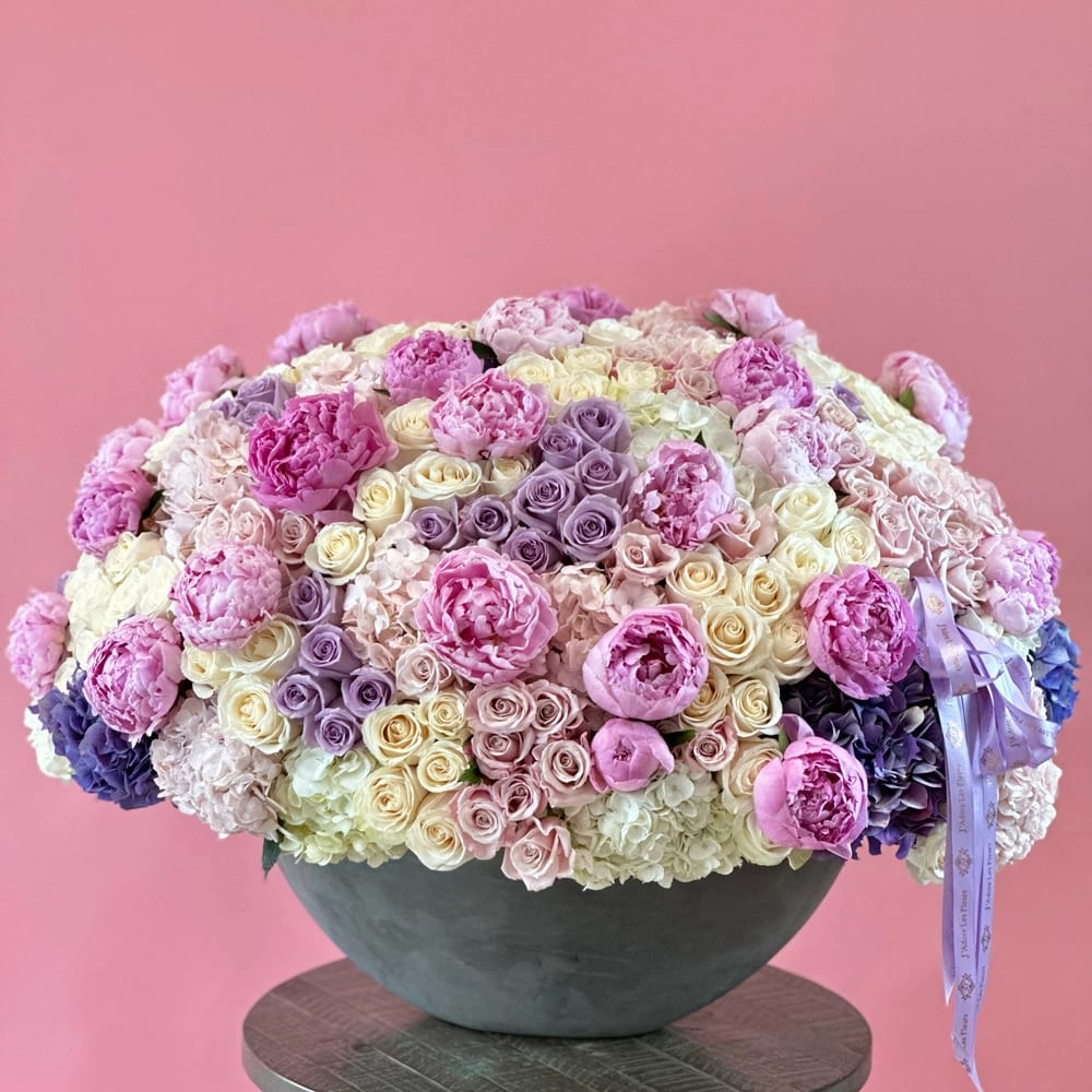 Opulent Pink and Lavender Bliss