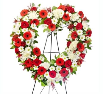 A Wish for You Heart Wreath
