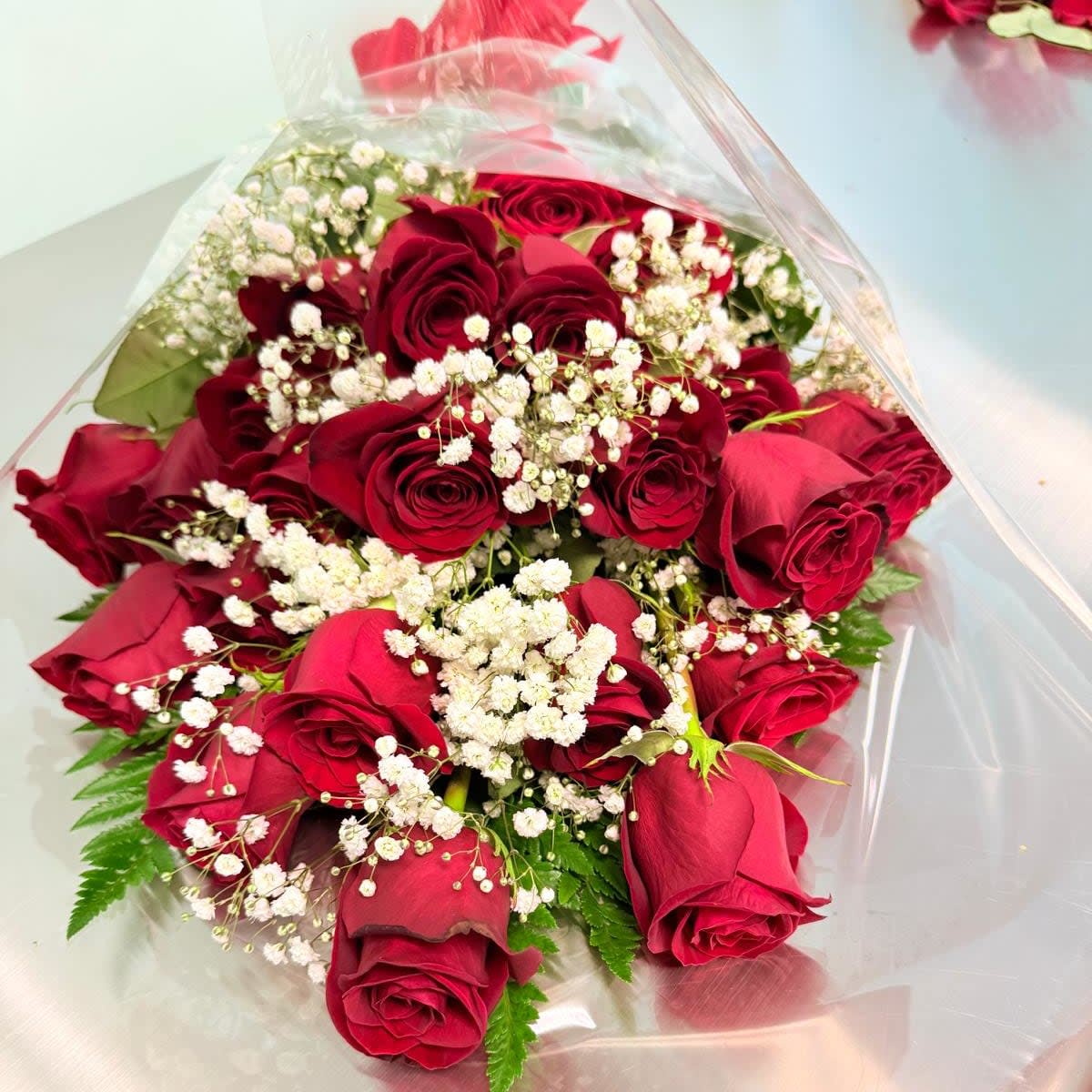 Roses W/ BB Gift Wrapped