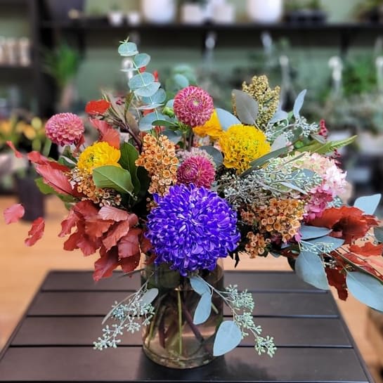 Autumn Bloom Symphony Flower Bouquet