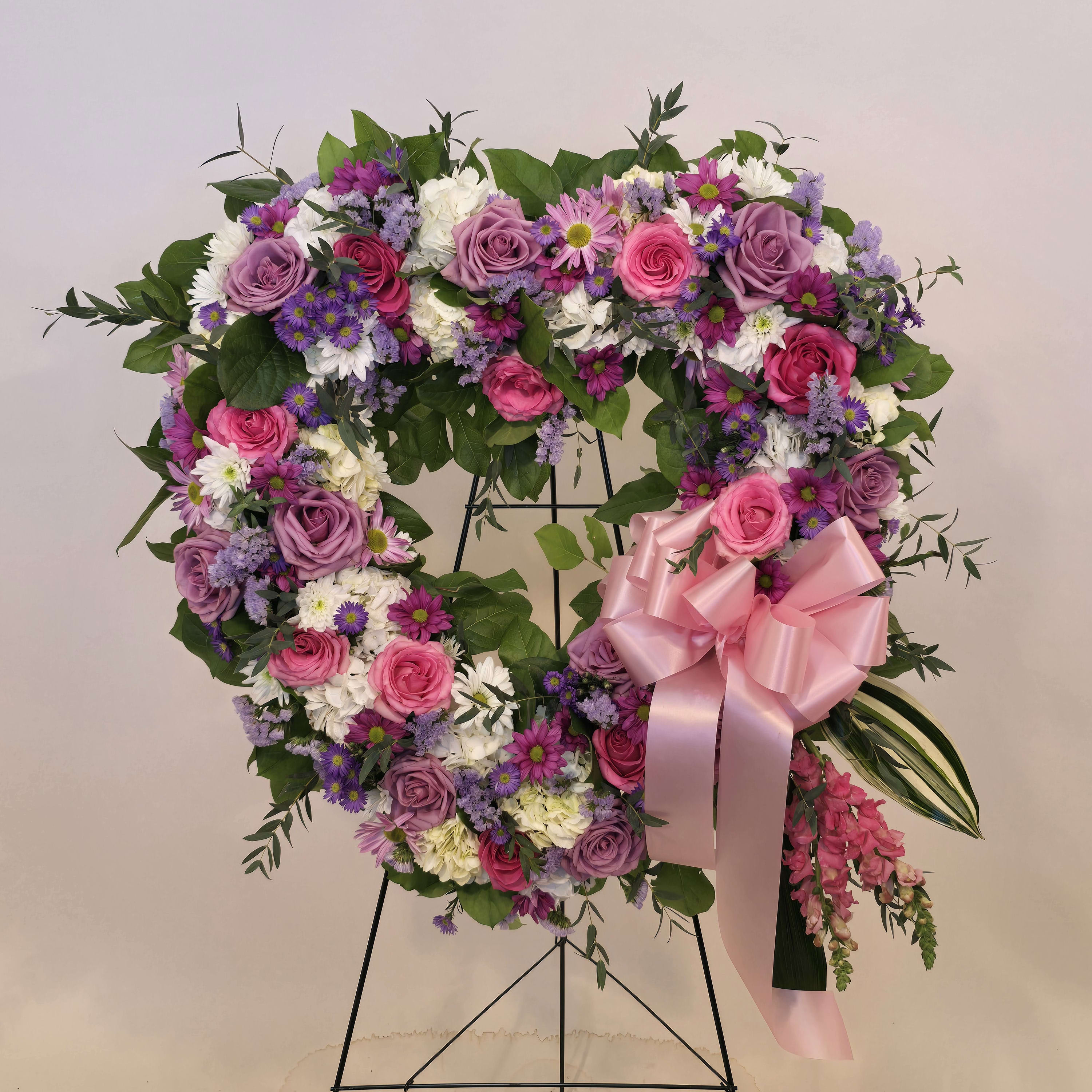 IN THE SPRING HEART STAND Flower Bouquet