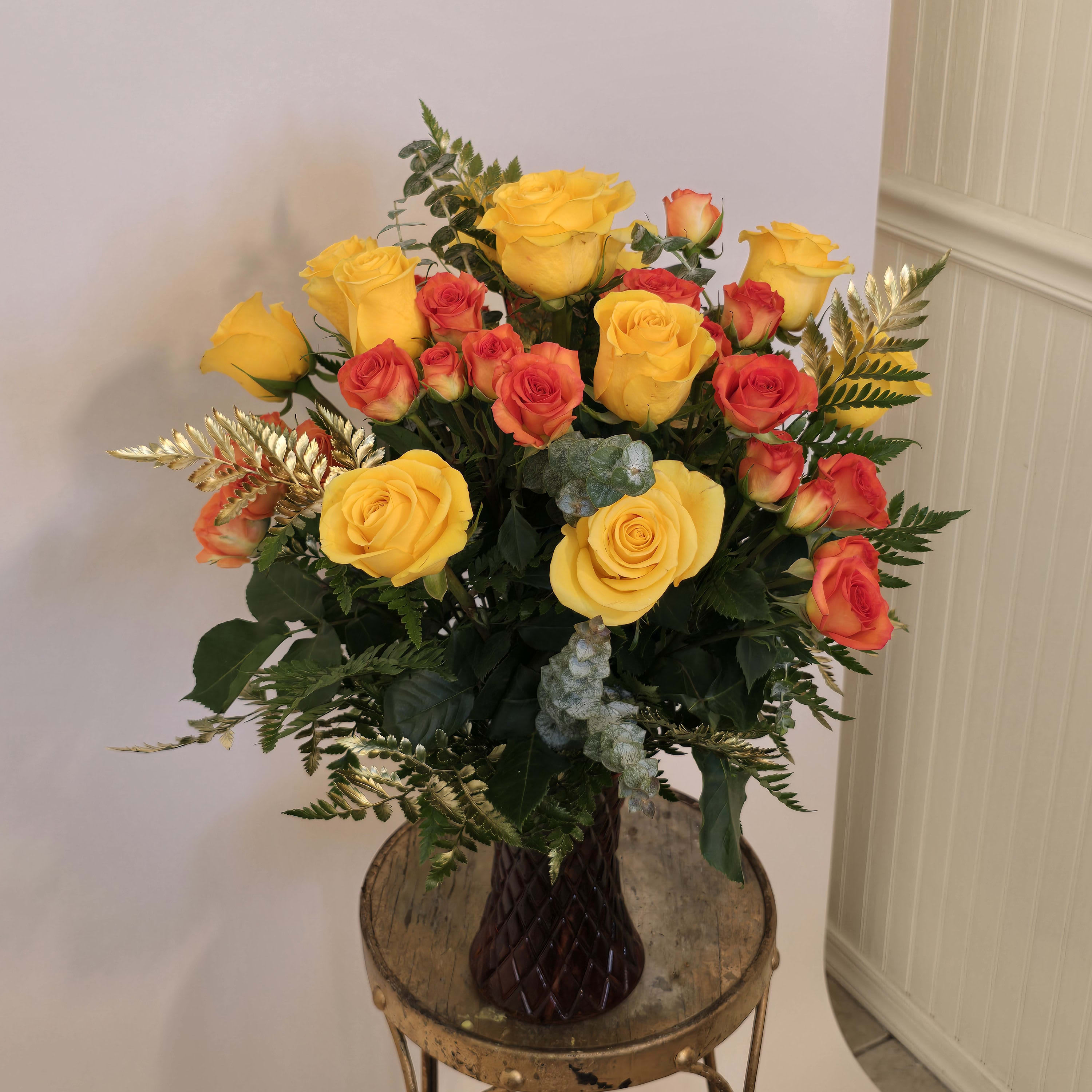 ORANGE HONEY GOLD Flower Bouquet