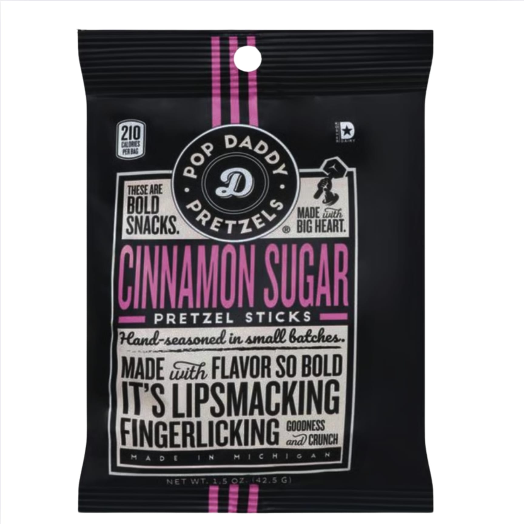 Pop Daddies Pretzels - Cinnamon Sugar