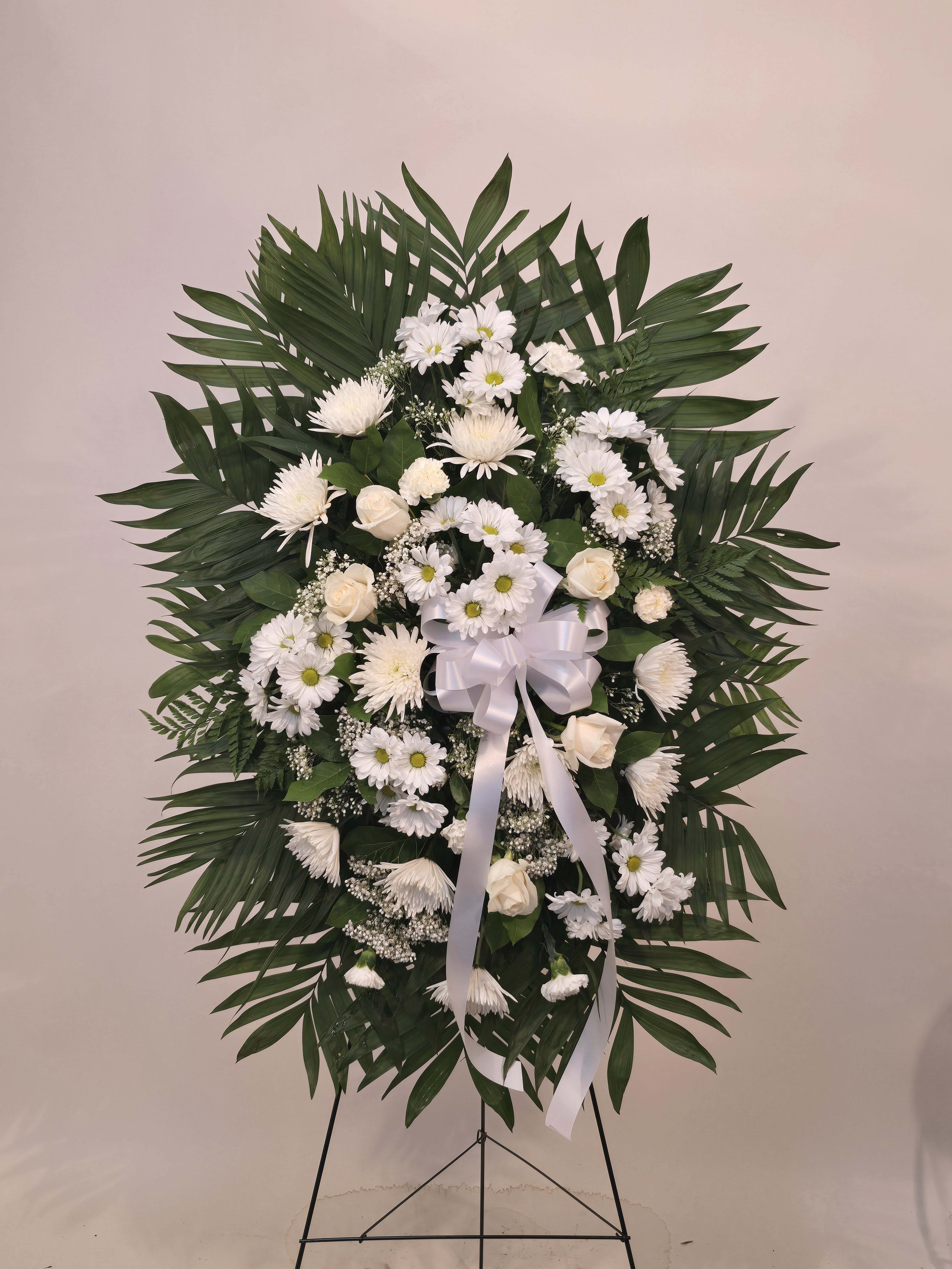 CLASSIC WHITE STANDING SPRAY