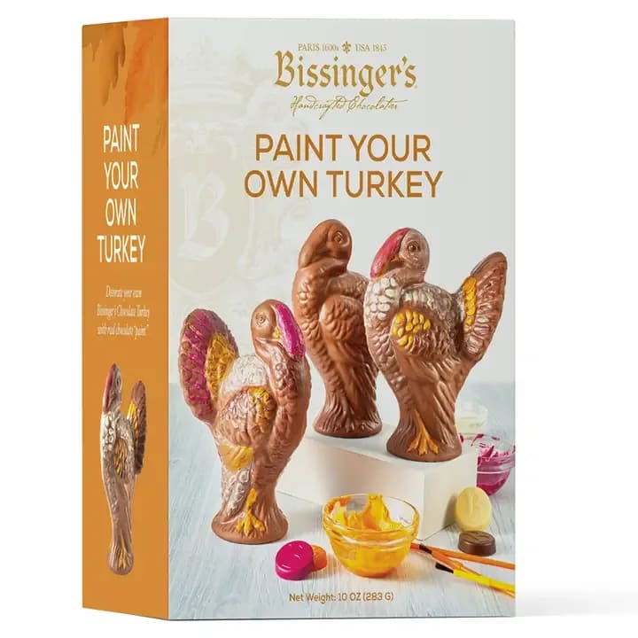 Paint-A-Turkey Flower Bouquet