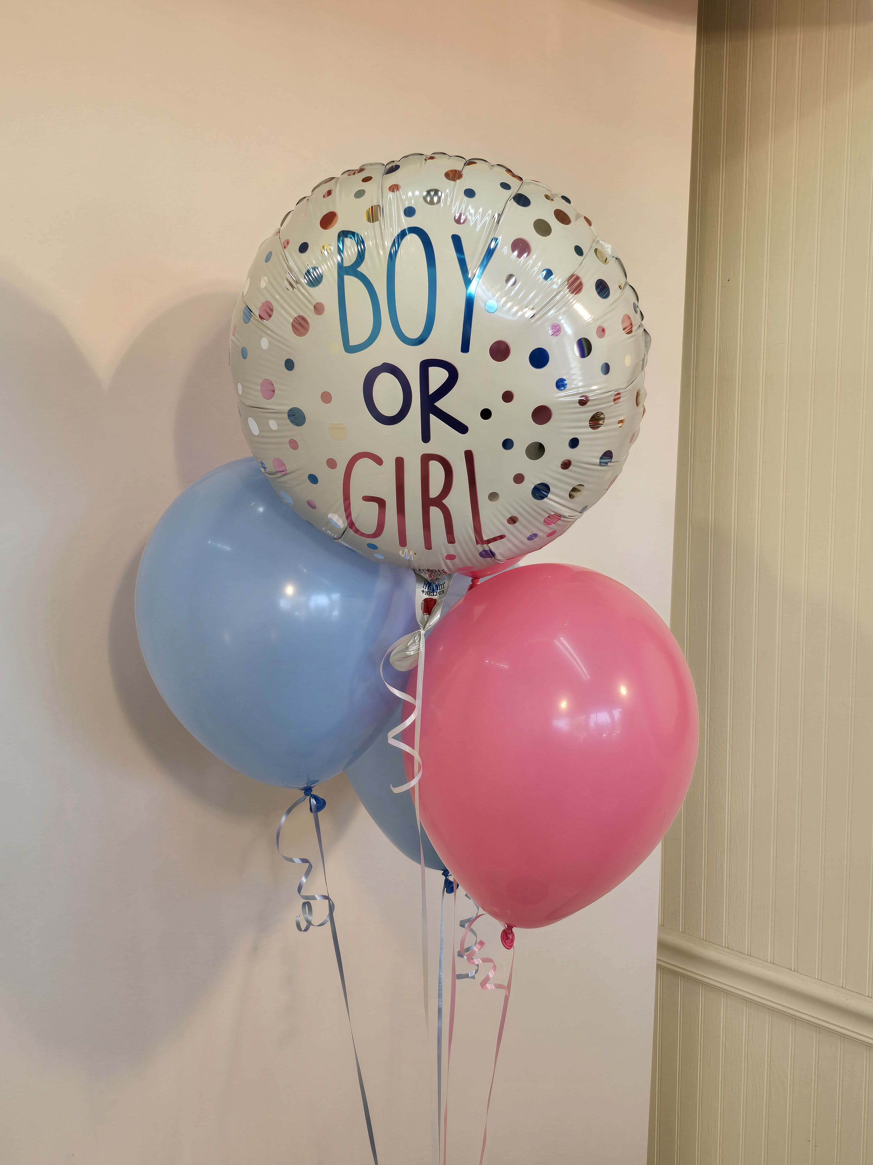 GENDER REVEAL BALLOON BOUQUET Flower Bouquet