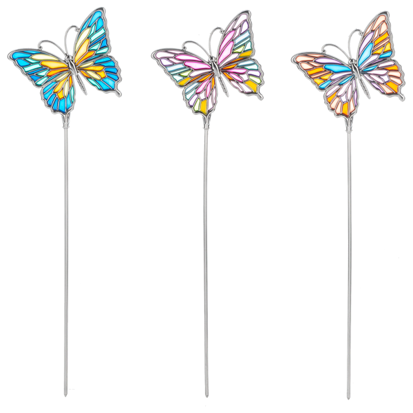 Butterfly Plant Picks Flower Bouquet