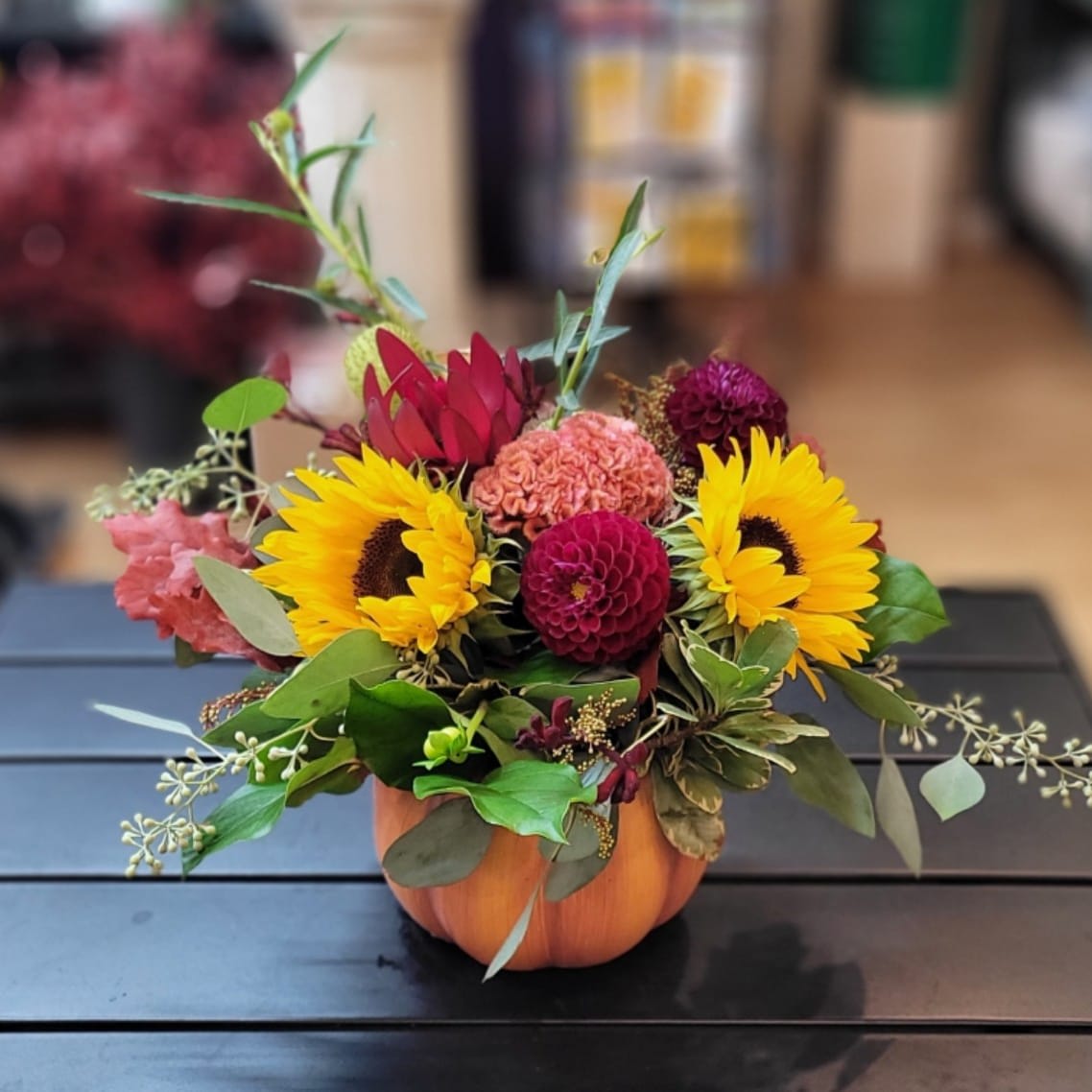 Autumn Ember Delight Flower Bouquet