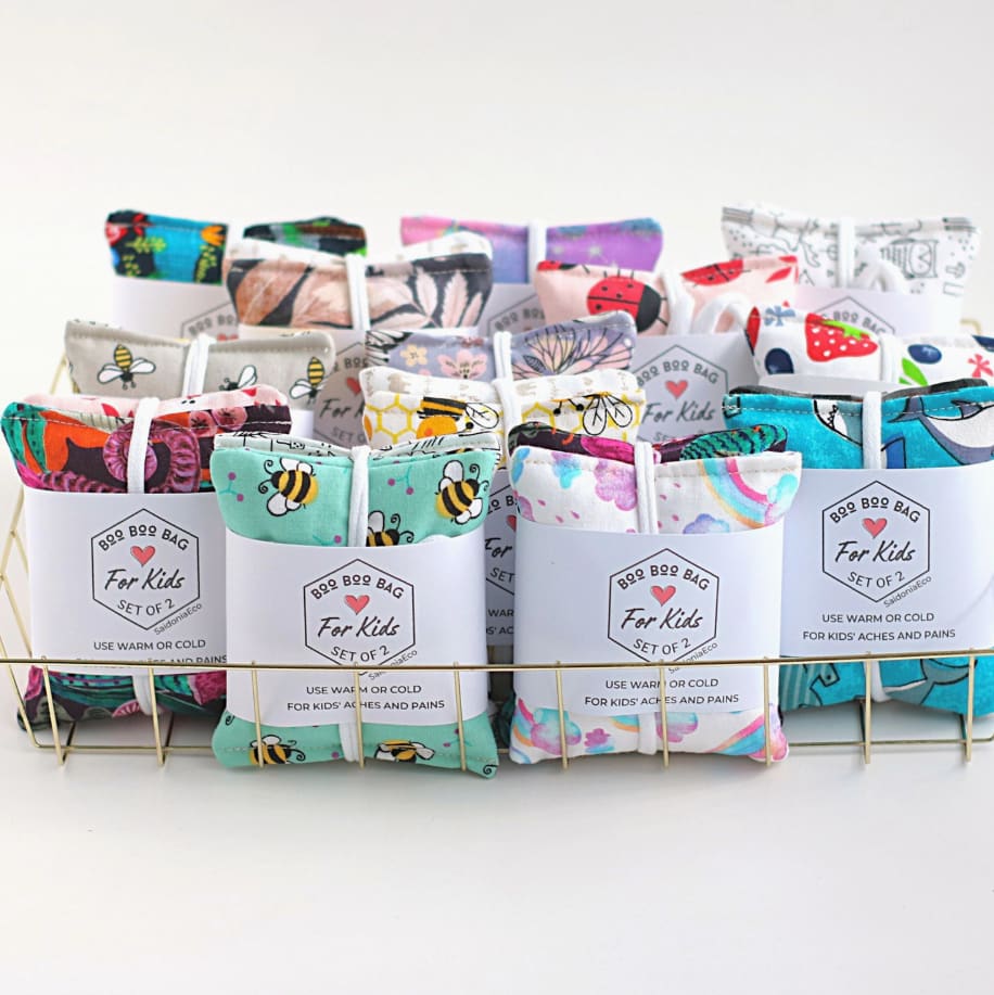Boo Boo Bag for Kids · Hot/Cold Rice Pack Minis (Set of 2)