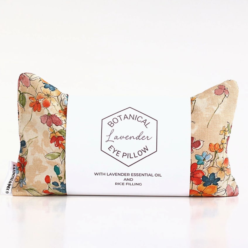 Lavender Eye Pillow Floral Field