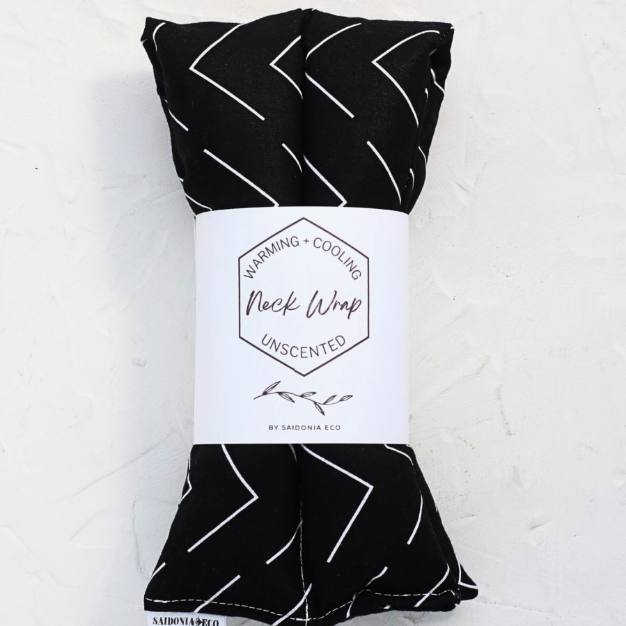 Lumbar Microwavable Heating Pad Black