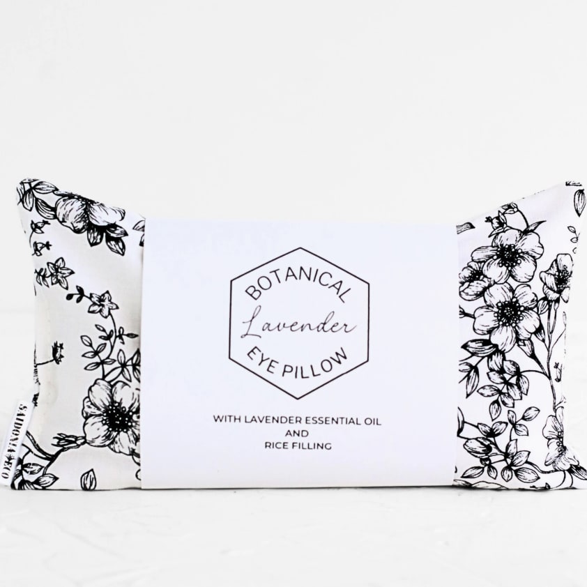Lavender and Rice Relaxation Eye Mask Pillow Pure Cotton