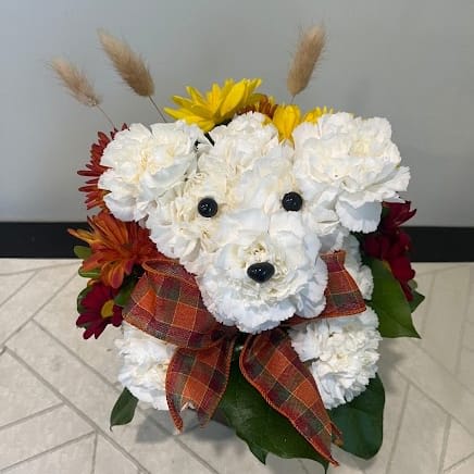 Harvest Pup Flower Bouquet