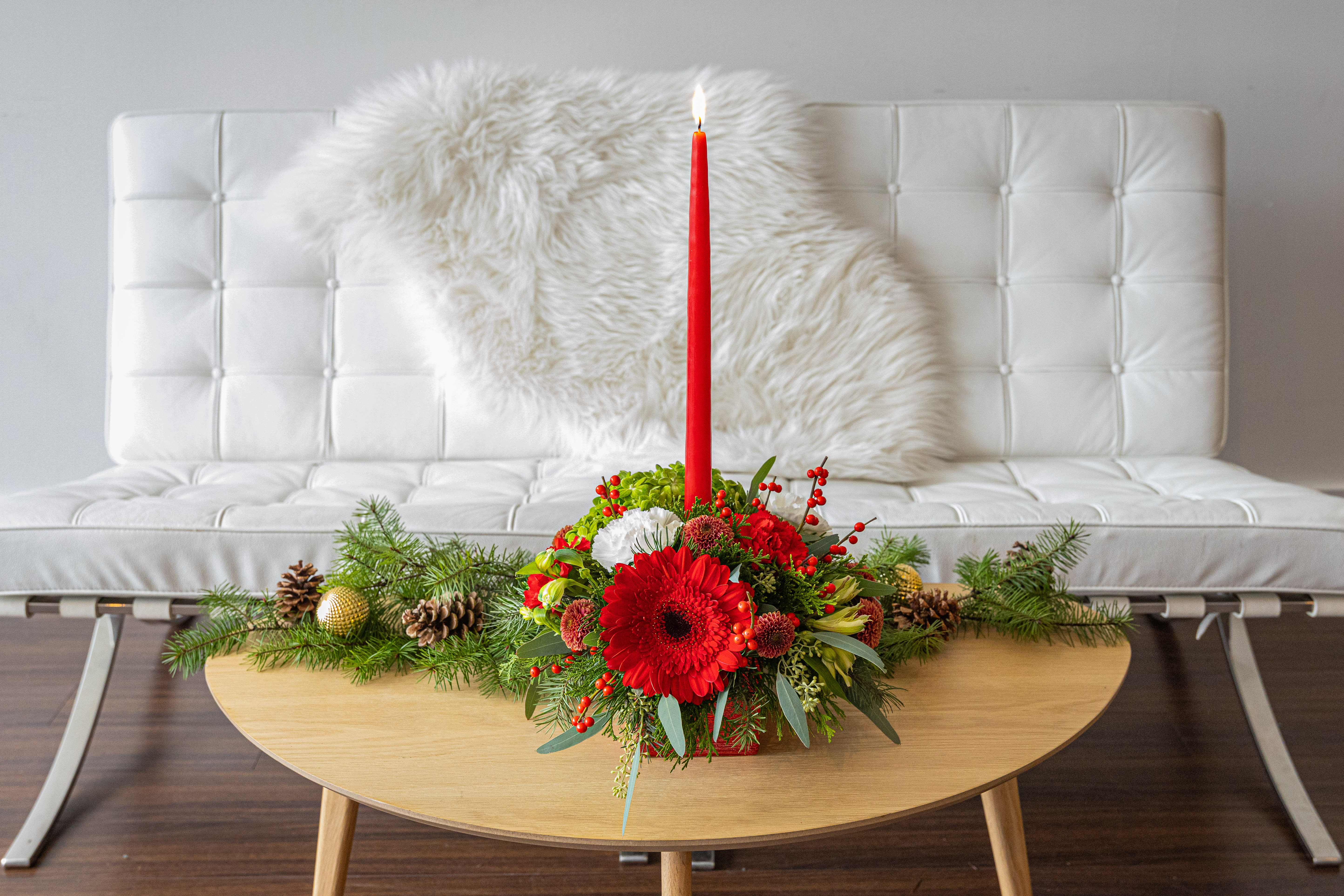Christmas Centerpiece Workshop Dec 22nd 7pm - 9pm Flower Bouquet