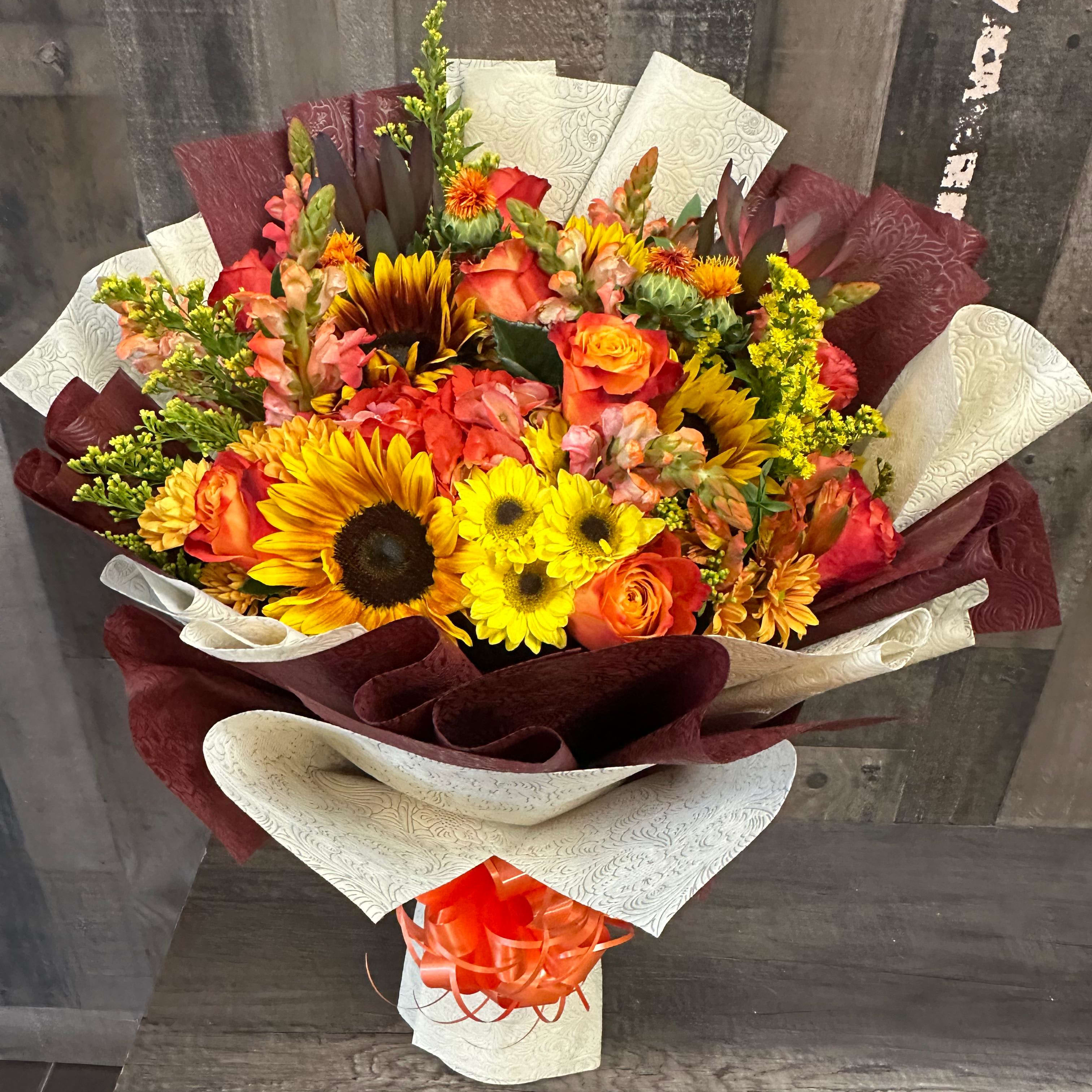 Grand Autumn Soiree Arrangement Flower Bouquet